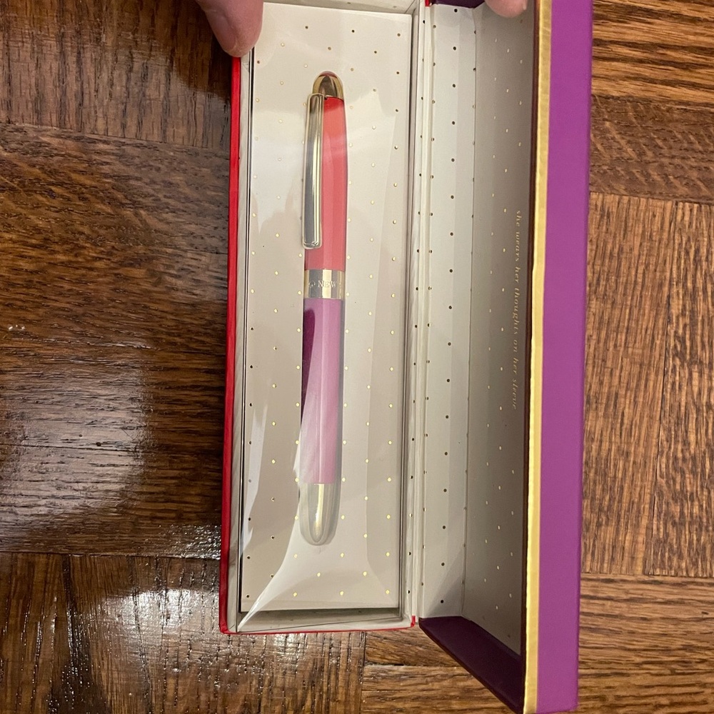 Kate Spade Pink and Purple Pen